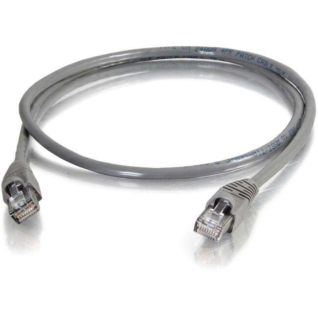 C2G-75ft Cat5e Snagless Unshielded (UTP) Network Patch Cable (TAA Compliant) - Gray - 10277