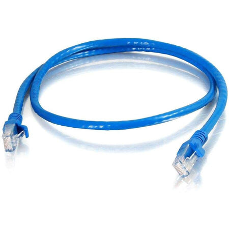 C2G 1ft Cat6 Snagless Unshielded (UTP) Ethernet Cable - Cat6 Network Patch Cable - PoE - TAA Compliant - Blue - 10312