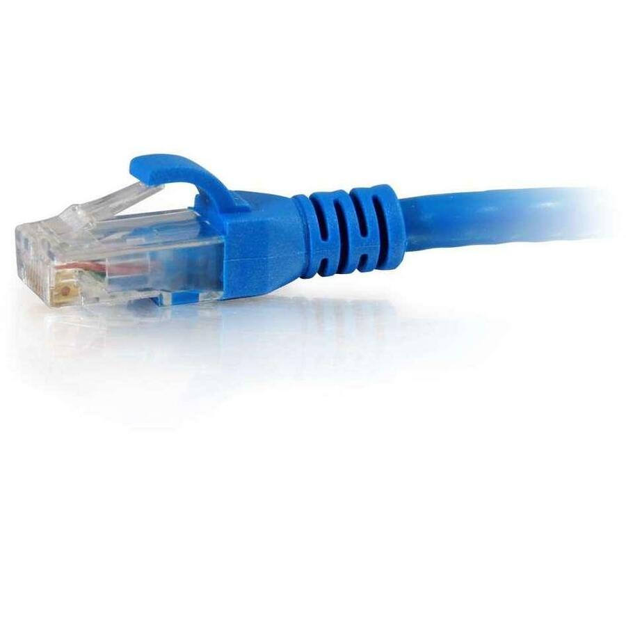 C2G 10 ft Cat6 Snagless Unshielded (UTP) Network Patch Cable (TAA) - Blue - 10316