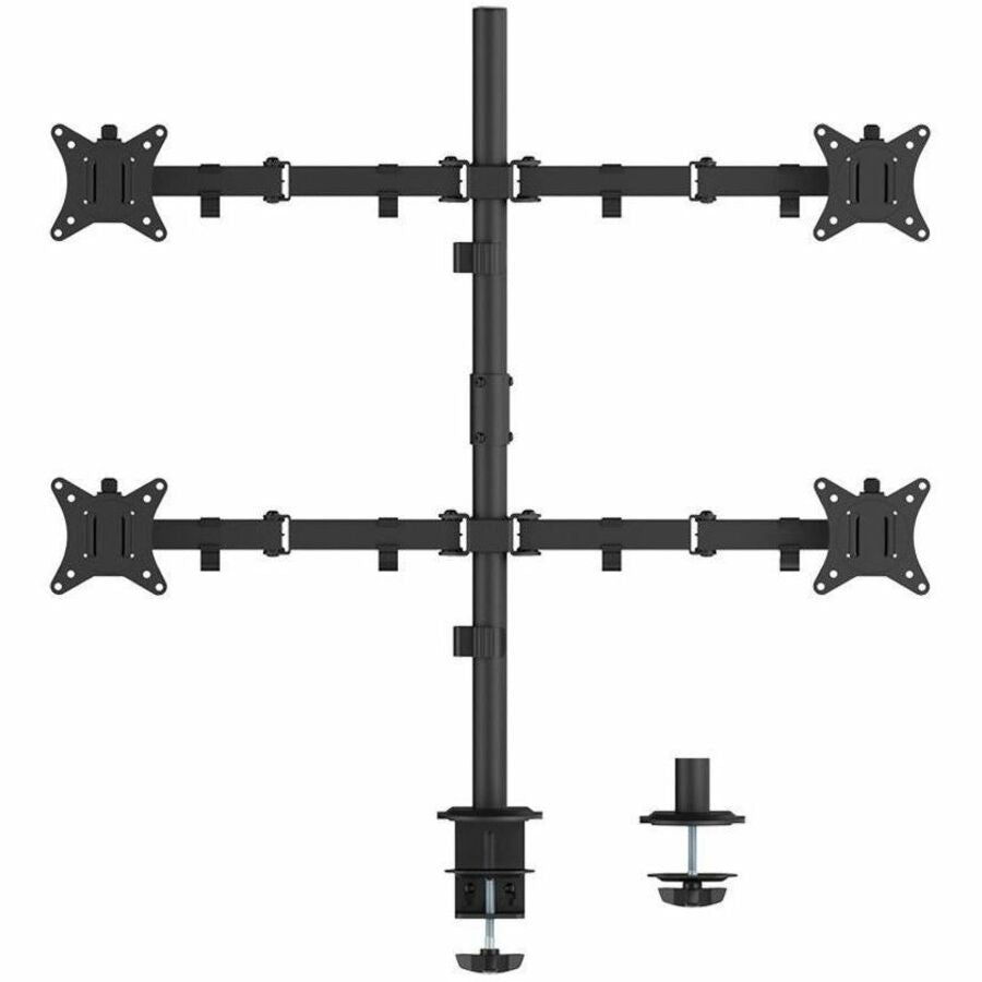 SIIG Articulating Quad Monitor Desk Mount - 13" to 32" - CE-MT0S12-S1