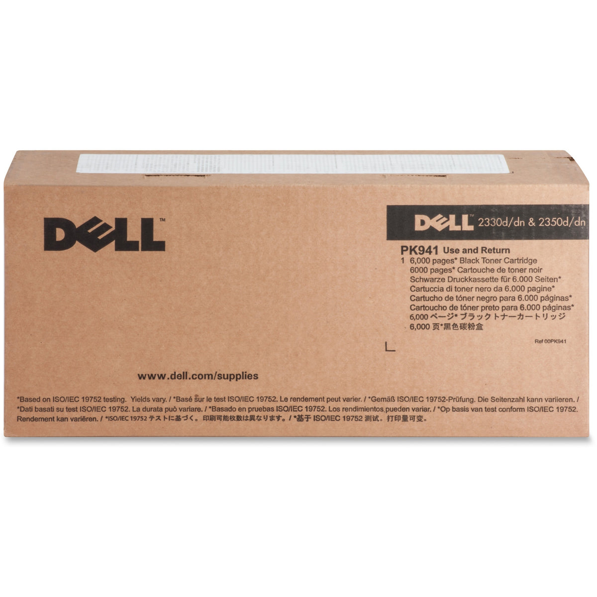 Dell Original High Yield Laser Toner Cartridge - Black - 1 Each - PK941