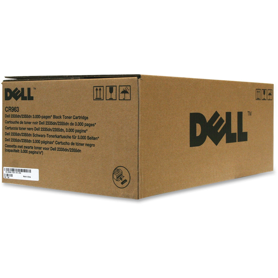 Dell Original Standard Yield Laser Toner Cartridge - Black - 1 Each - CR963