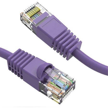 Axiom 25FT CAT6 550mhz Patch Cable Molded Boot (Purple) - C6MB-P25-AX