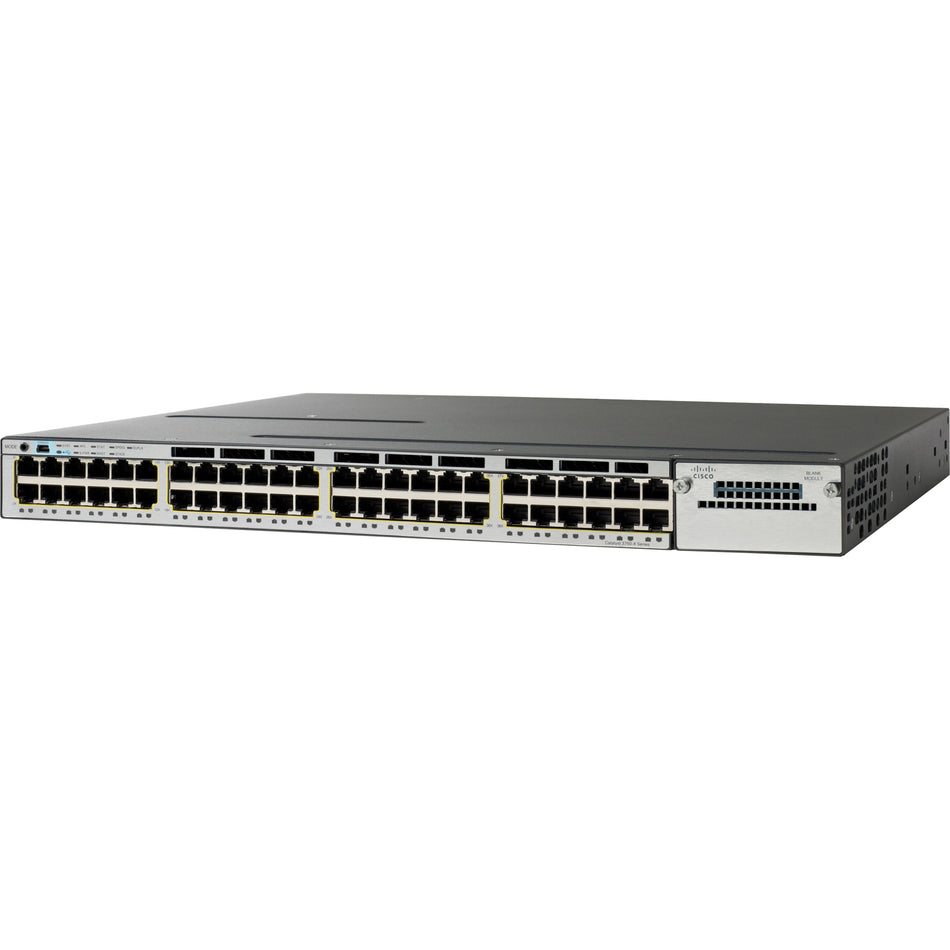 Cisco Catalyst WS-C3750X-48PF-L Layer 3 Switch - WS-C3750X-48PFL-RF