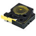 Dymo Black on Yellow Wire and Cable Label - 1805444