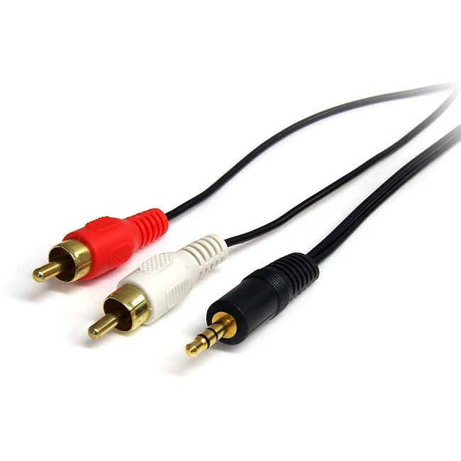 StarTech.com - Stereo Audio cable - RCA (M) - mini-phone stereo 3.5 mm (M) - 0.91 m - MU3MMRCA