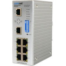 ComNet Industrial Grade Managed Ethernet Switch with (8) 10/100TX Ports - CWFE8MS/DIN