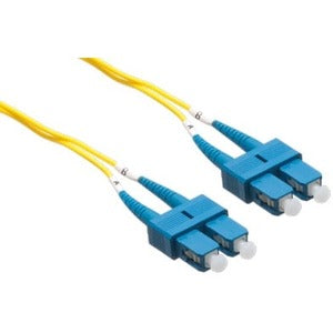 Axiom SC/SC Singlemode Duplex OS2 9/125 Fiber Optic Cable 10m - SCSCSD9Y-10M-AX