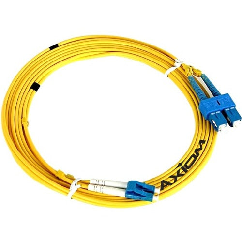 Axiom ST/ST Singlemode Duplex OS2 9/125 Fiber Optic Cable 1m - STSTSD9Y-1M-AX