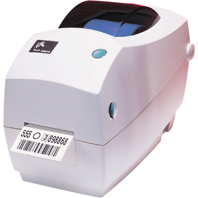 Zebra TLP 2824 Plus Desktop Direct Thermal/Thermal Transfer Printer - Monochrome - Label Print - Fast Ethernet - USB - 282P-101511-000