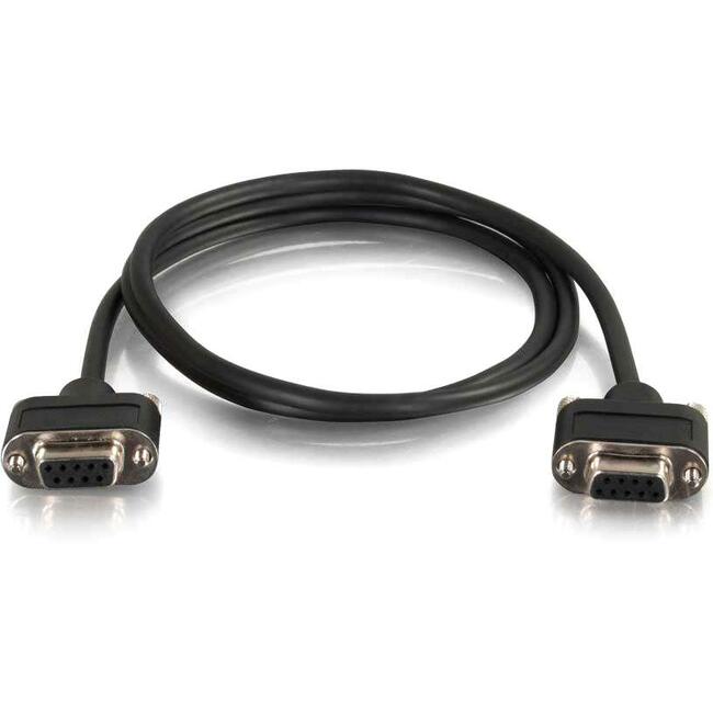 C2G 3ft CMG-Rated DB9 Low Profile Cable F-F - 52147