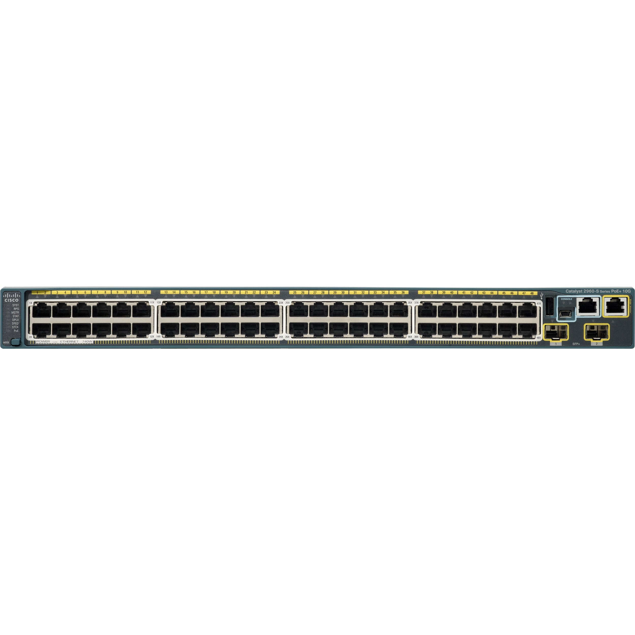 Cisco Catalyst 2960S-48FPD-L Ethernet Switch - WS-C2960S48FPDL-RF