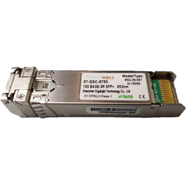 SonicWALL 10GB-SR SFP+ Short Reach Fiber Module Multi-Mode No Cable - 01-SSC-9785