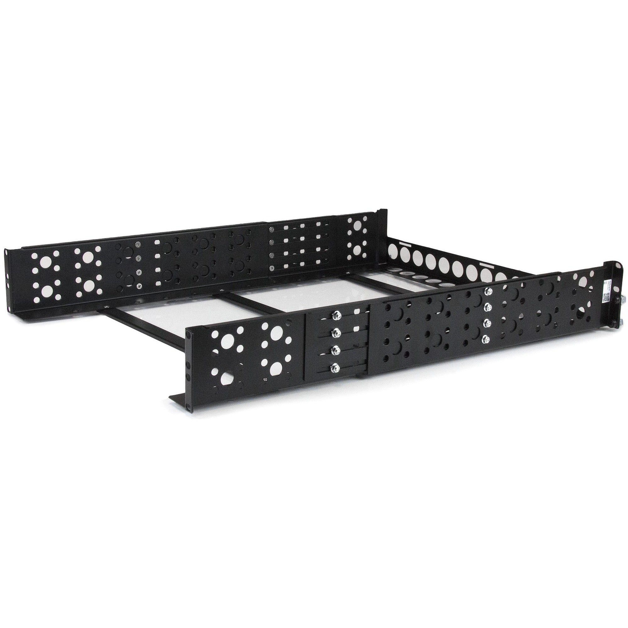 StarTech.com 2U Fixed 19" Adjustable Depth Universal Server Rack Rails - UNIRAILS2U