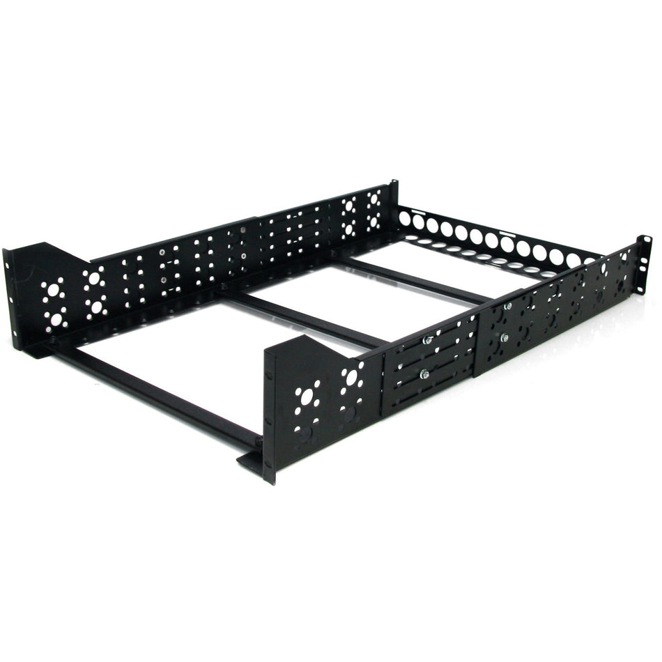 StarTech.com 3U Fixed 19" Adjustable Depth Universal Server Rack Rails - UNIRAILS3U