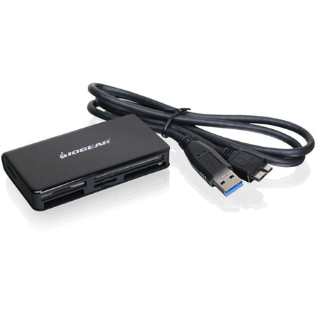 IOGEAR USB 3.0 Multi-Card Reader / Writer for HD data transfer - GFR381