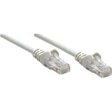 Intellinet Network Solutions Cat6 UTP Network Patch Cable, 100 ft (30 m), Gray - 340557