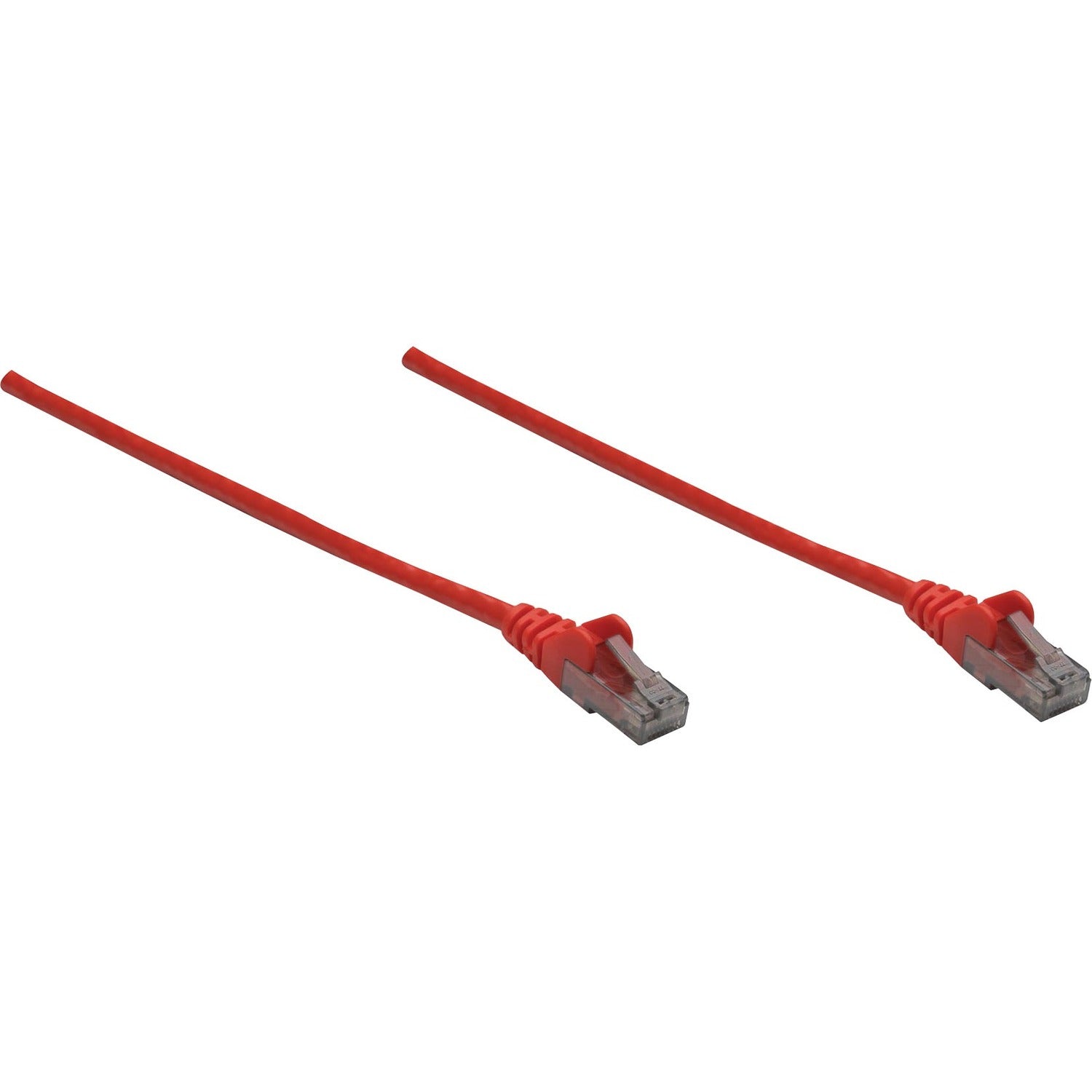 Intellinet Network Solutions Cat6 UTP Network Patch Cable, 100 ft (30 m), Red - 342223