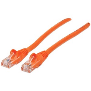 Intellinet Network Solutions Cat6 UTP Network Patch Cable, 50 ft (15.0 m), Orange - 342308