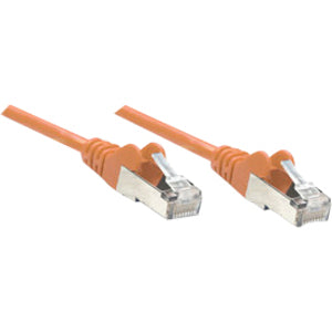 Intellinet Network Solutions Cat6 UTP Network Patch Cable, 100 ft (30 m), Orange - 342322