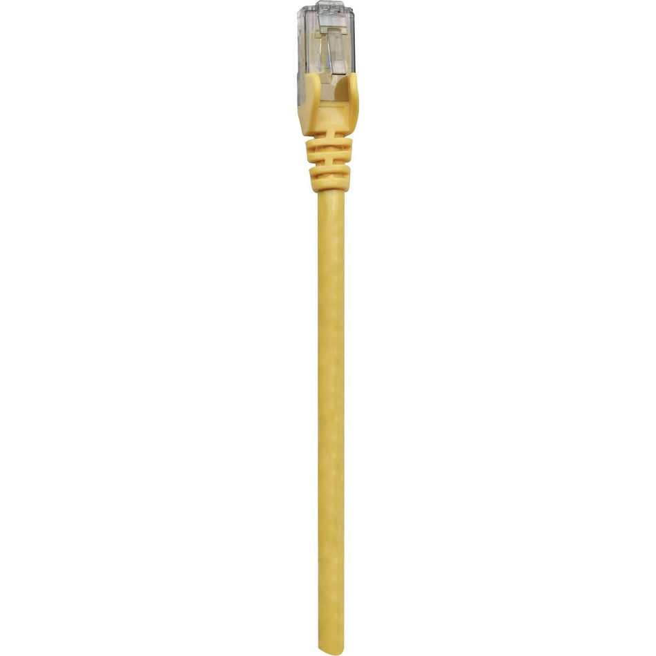 Intellinet Network Solutions Cat6 UTP Network Patch Cable, 1 ft (0.3 m), Yellow - 344920