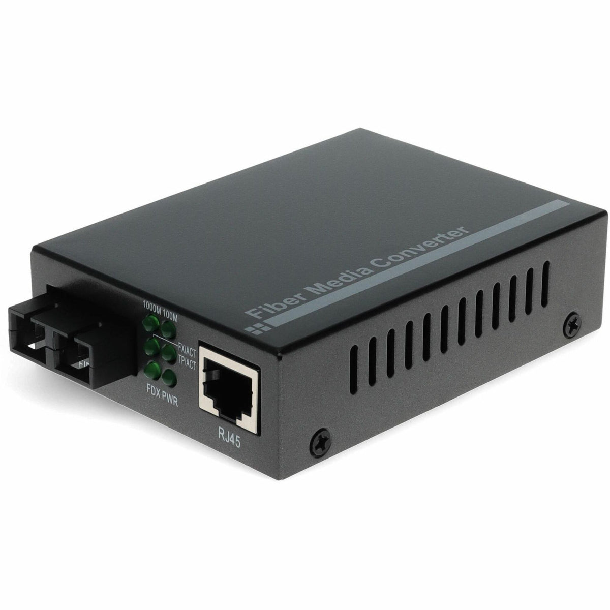 AddOn 10/100Base-TX(RJ-45) to 100Base-LX(SC) SMF 1310nm 20km Media Converter - ADD-FMC-FX-2SC