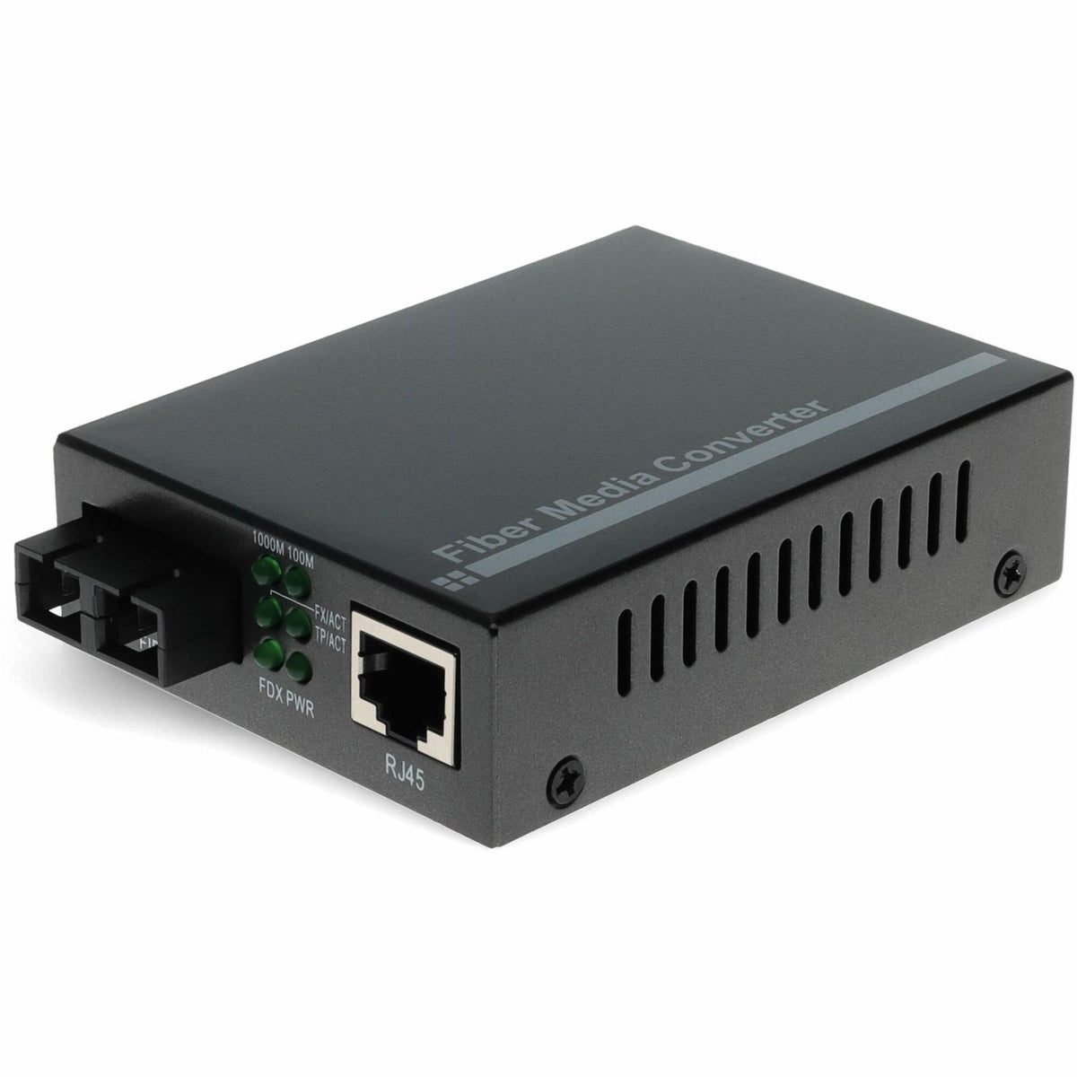 AddOn 10/100/1000Base-TX(RJ-45) to 1000Base-SX(SC) MMF 850nm 550m Media Converter - ADD-GMC-SX-5SC