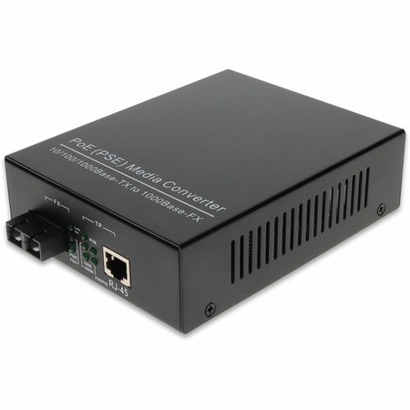 AddOn 10/100/1000Base-TX(RJ-45) to 1000Base-LX(SC) SMF 1310nm 10km POE Media Converter - ADD-GMCP-LX-1SC