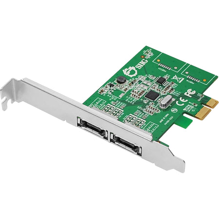 SIIG DP eSATA 6Gb/s 2-Port PCIe - SC-SA0M11-S1