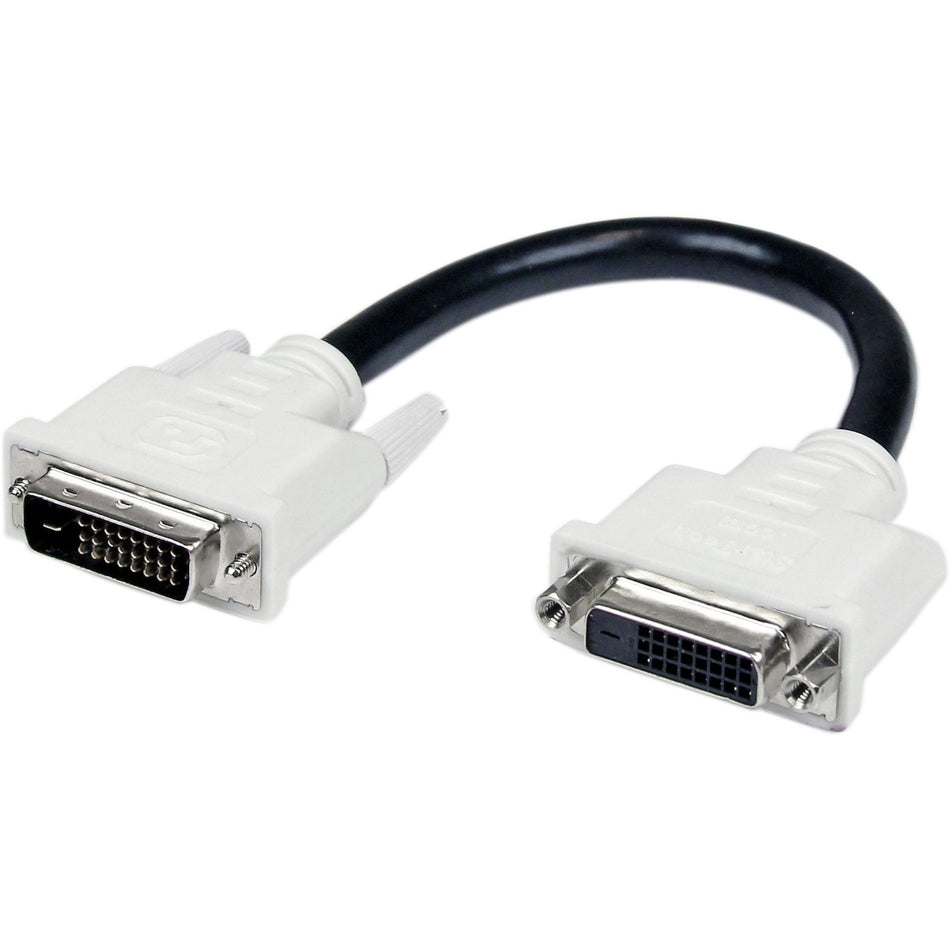 StarTech.com 6in DVI-D Dual Link Digital Port Saver Extension Cable M/F - DVIDEXTAA6IN