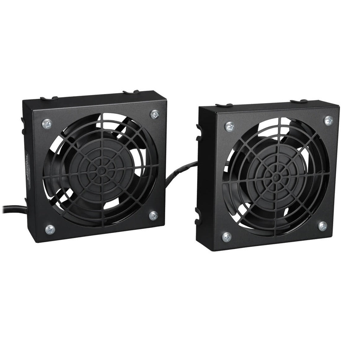 Tripp Lite by Eaton SmartRack Wall-Mount Roof Fan Kit - 2-120V high-performance fans; 210 CFM; 5-15P plug - SRFANWM