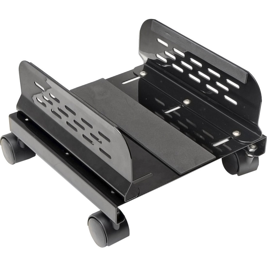 SYBA Steel PC Stand for ATX Case with Adj. Width with Caster Wheels - SY-ACC65057