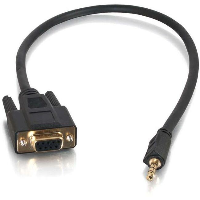 C2G 1.5ft Velocity DB9 Female to 3.5mm Male Adapter Cable - 02445