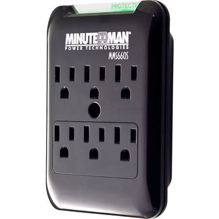 Minuteman SlimLine MMS660S 6-Outlets Surge Suppressor - MMS660S