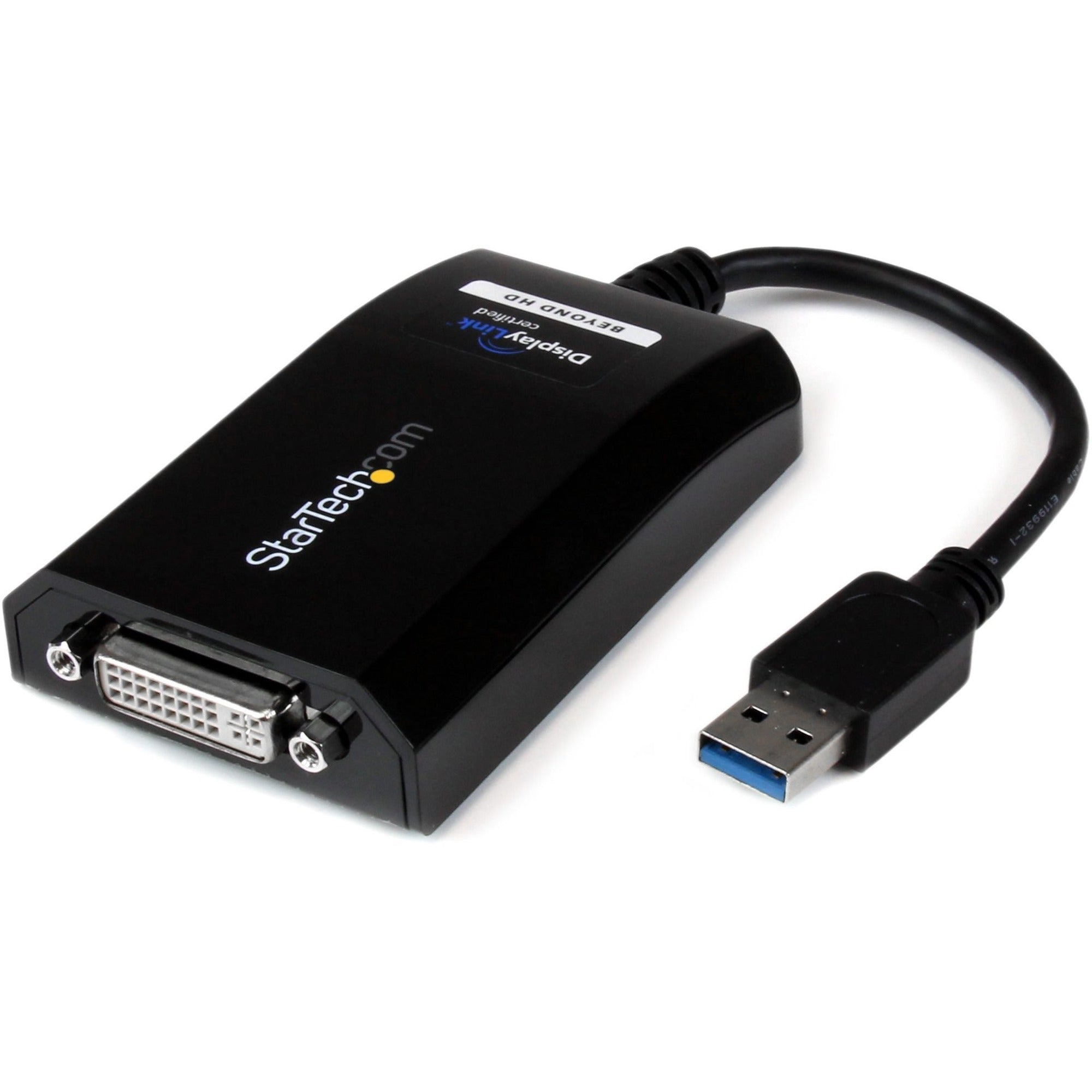 StarTech.com USB 3.0 to DVI External Video Card Multi Monitor Adapter? 2048x1152 - USB32DVIPRO