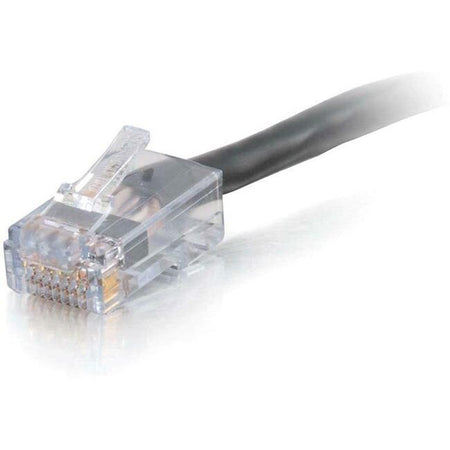 C2G-7ft Cat6 Non-Booted Network Patch Cable (Plenum-Rated) - Black - 15294