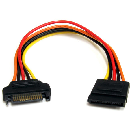 StarTech.com 8in 15 pin SATA Power Extension Cable - SATAPOWEXT8