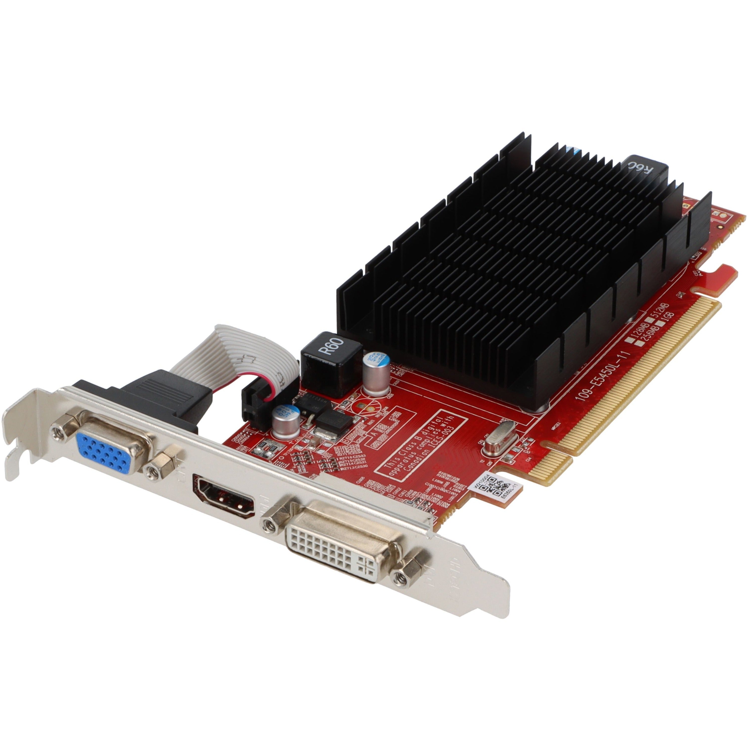 VisionTek Radeon 6350 1GB DDR3 (DVI-I, HDMI, VGA) - 900479