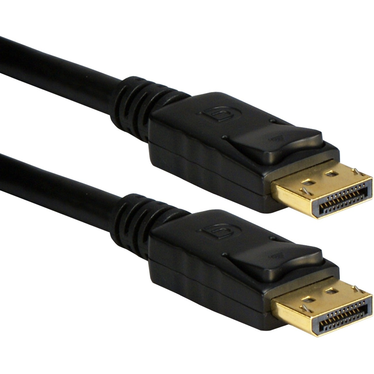 QVS 15ft DisplayPort Digital A/V Cable with Latches - DP-15