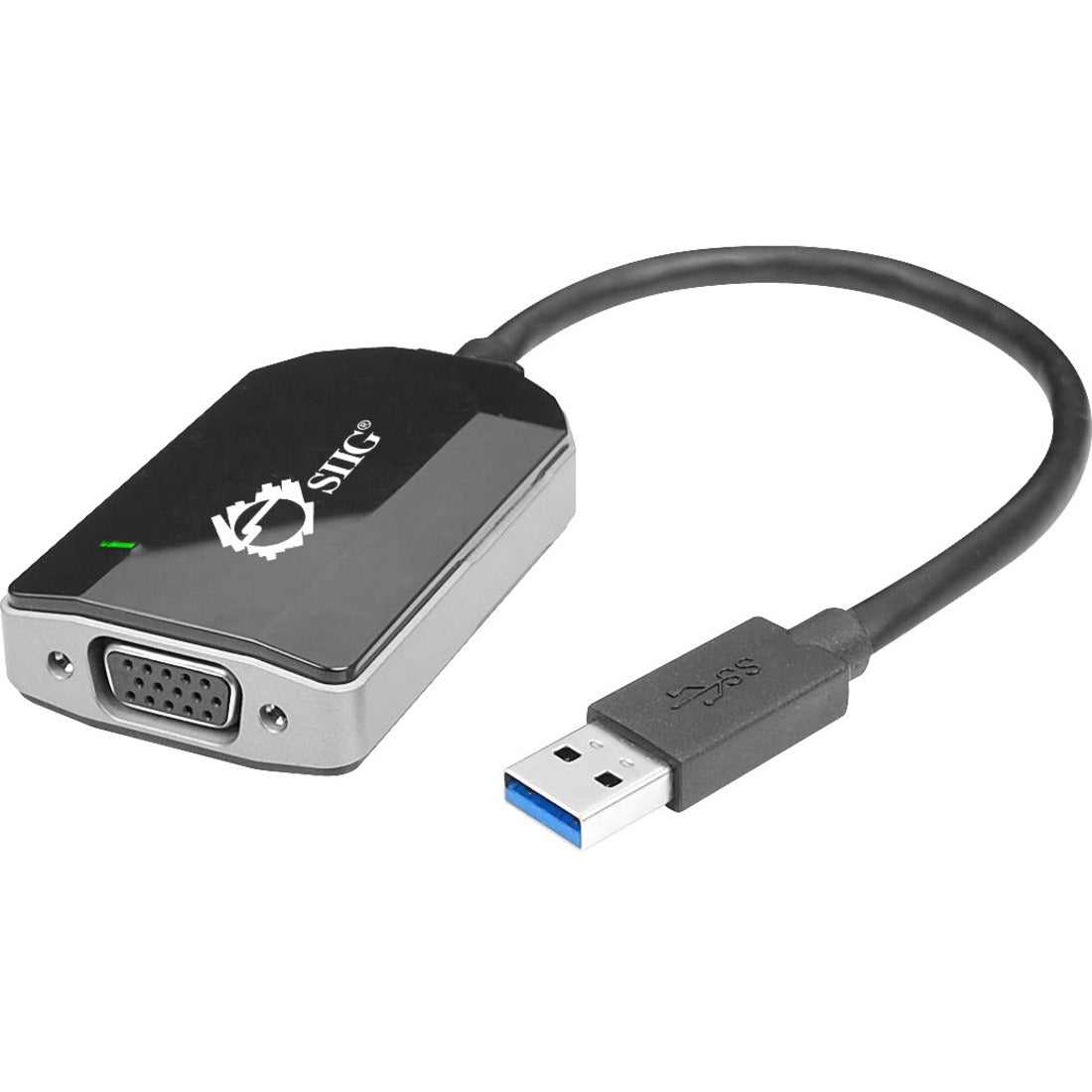 SIIG USB 3.0 to VGA Multi Monitor Video Adapter - JU-VG0211-S1