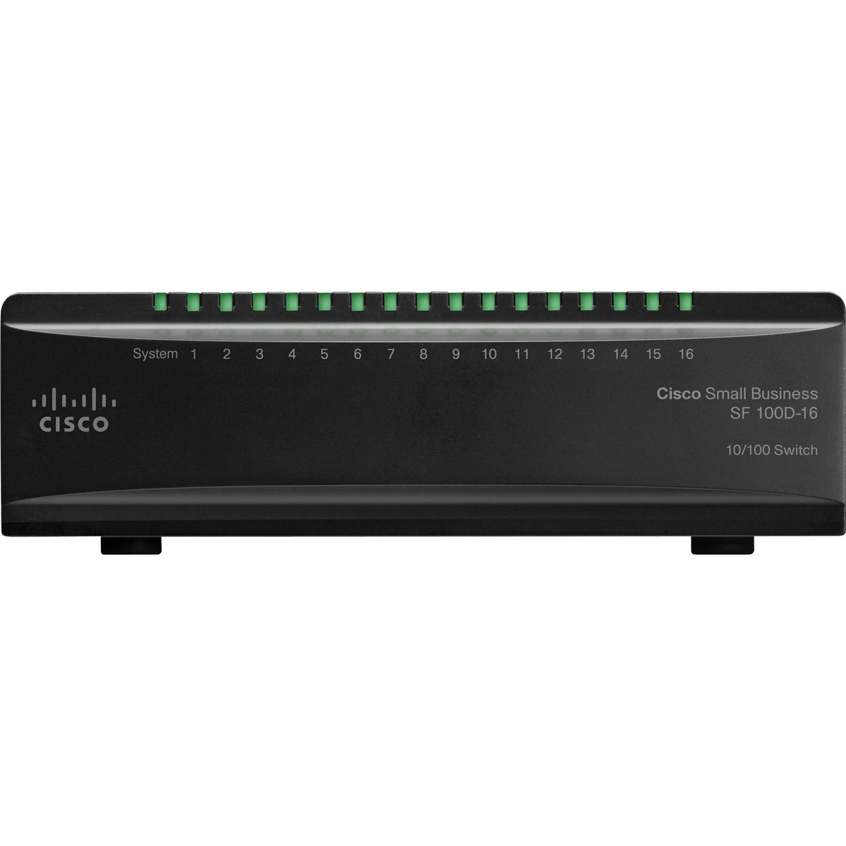 Cisco Unmanaged Desktop Switch - SF100D-16-NA