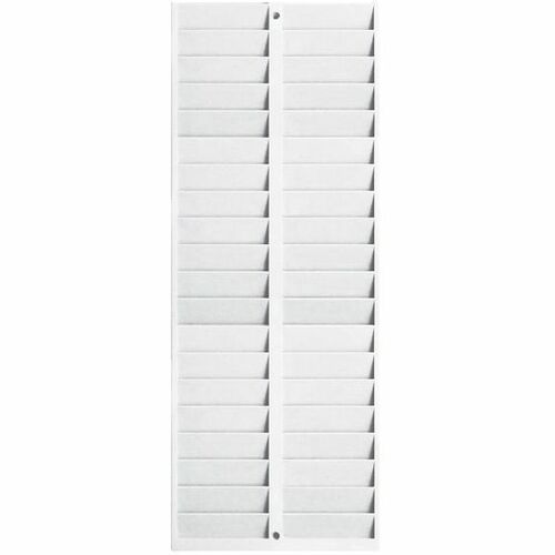 Pyramid 500-4 40-Pocket Employee ID Badge Rack - 500-4