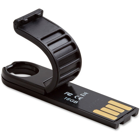 Verbatim 16GB Micro Plus USB Flash Drive - Black - 97764