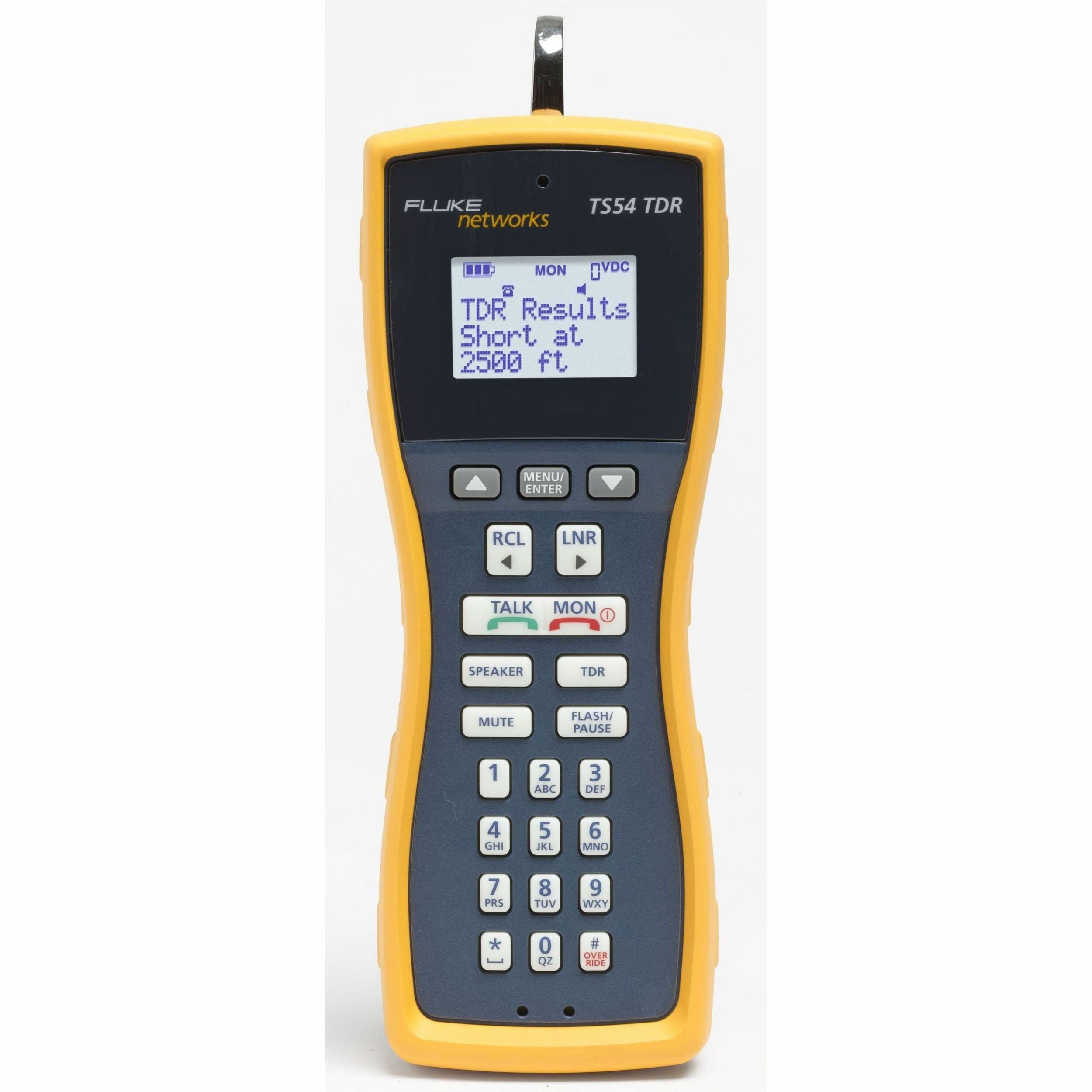 Fluke Networks Test Set + TDR, 4 MM Banana, Extra-large Alligator Clips, Test Probe - TS54-BANA