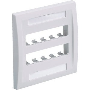 Panduit Executive CFPE10WH-2GY Faceplate - CFPE10WH-2GY