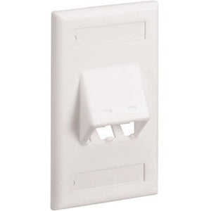 Panduit Classic CFPSL2WHY Faceplate - CFPSL2WHY