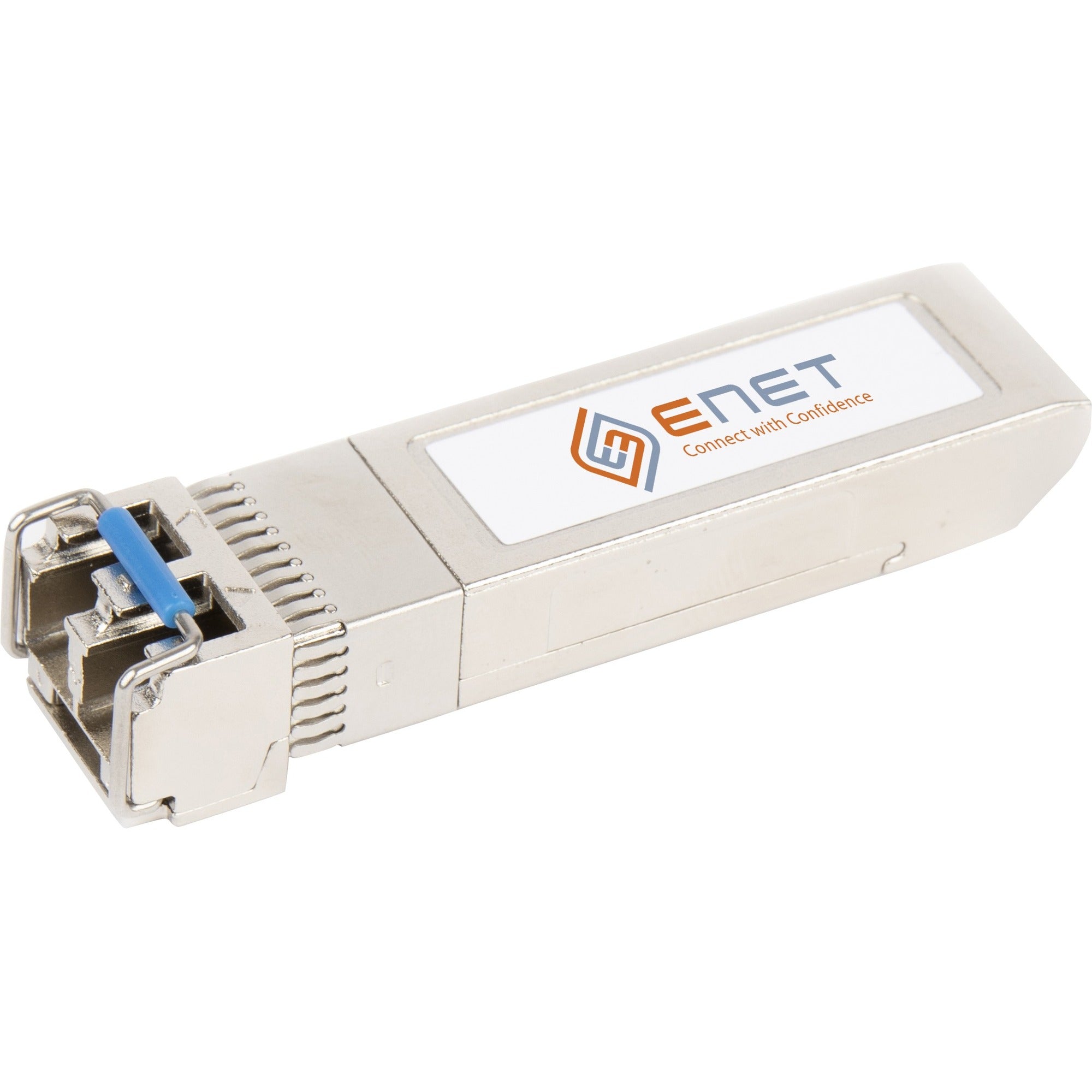 ENET Juniper Compatible EX-SFP-10GE-LR TAA Compliant Functionally Identical 10GBASE-SR SFP+ 850nm Duplex LC Connector - EX-SFP-10GE-LR-ENC