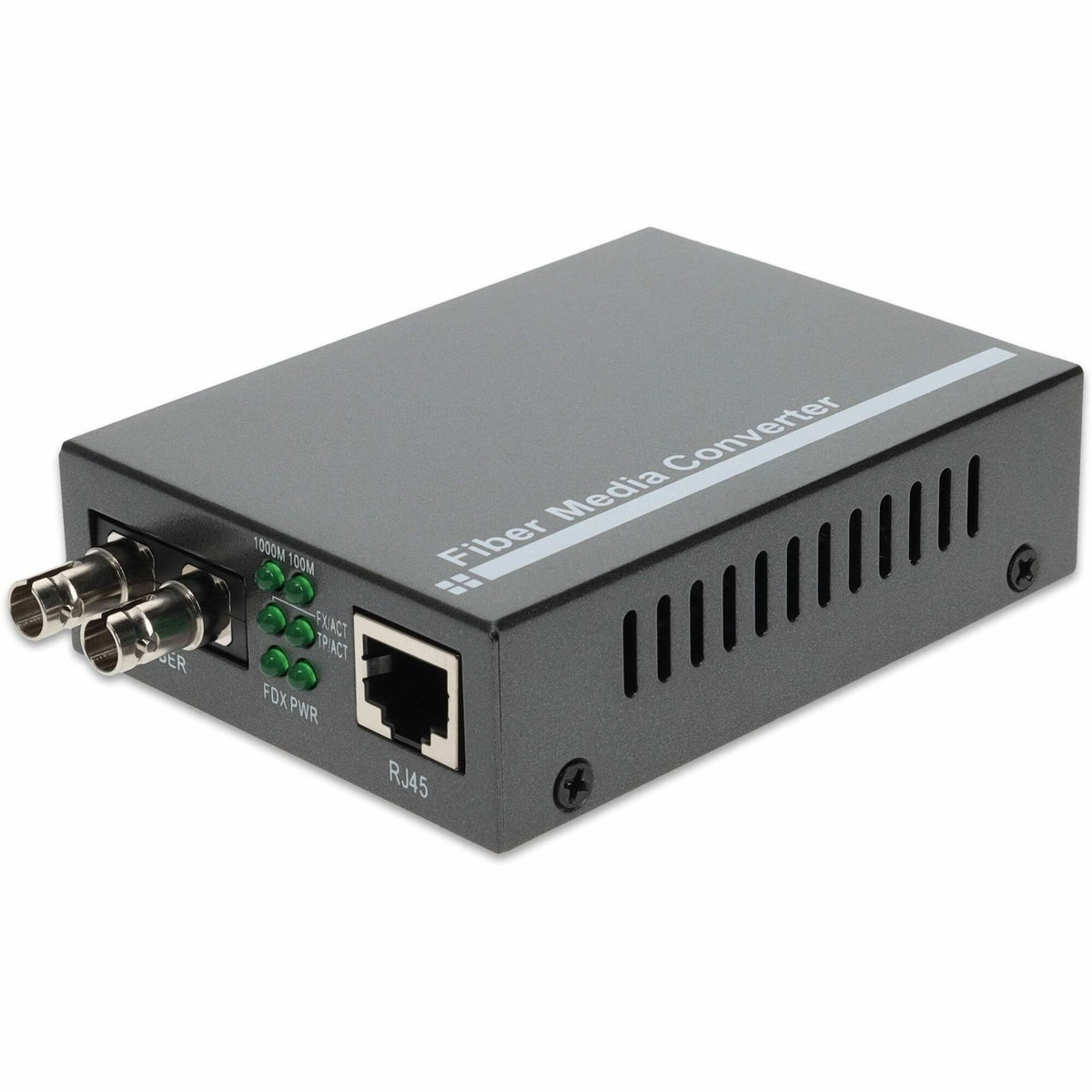 AddOn 10/100/1000Base-TX(RJ-45) to 1000Base-SX(ST) MMF 850nm 550m Media Converter - ADD-GMC-SX-5ST