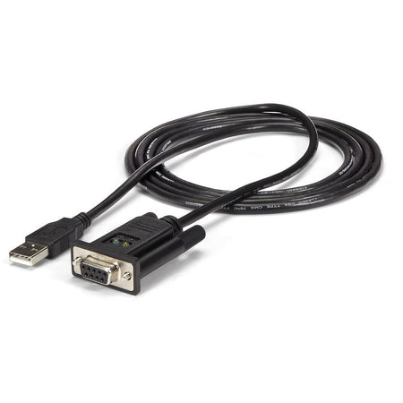 StarTech.com USB to Serial Adapter - Null Modem - FTDI USB UART Chip - DB9 (9-pin) - USB to RS232 Adapter - ICUSB232FTN