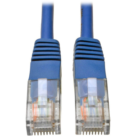 Tripp Lite by Eaton Cat5e 350 MHz Molded (UTP) Ethernet Cable (RJ45 M/M) PoE - Blue 50 ft. (15.24 m) - N002-050-BL